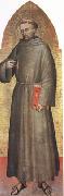 GIOVANNI DA MILANO Francis of Assisi (mk05) oil